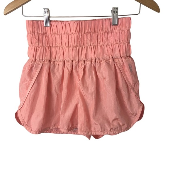 FP Movement by Free People The Way Home Shorts Peach Workout Gym Athletic S - Picture 1 of 13